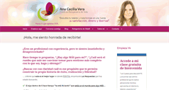 Desktop Screenshot of anaceciliavera.com